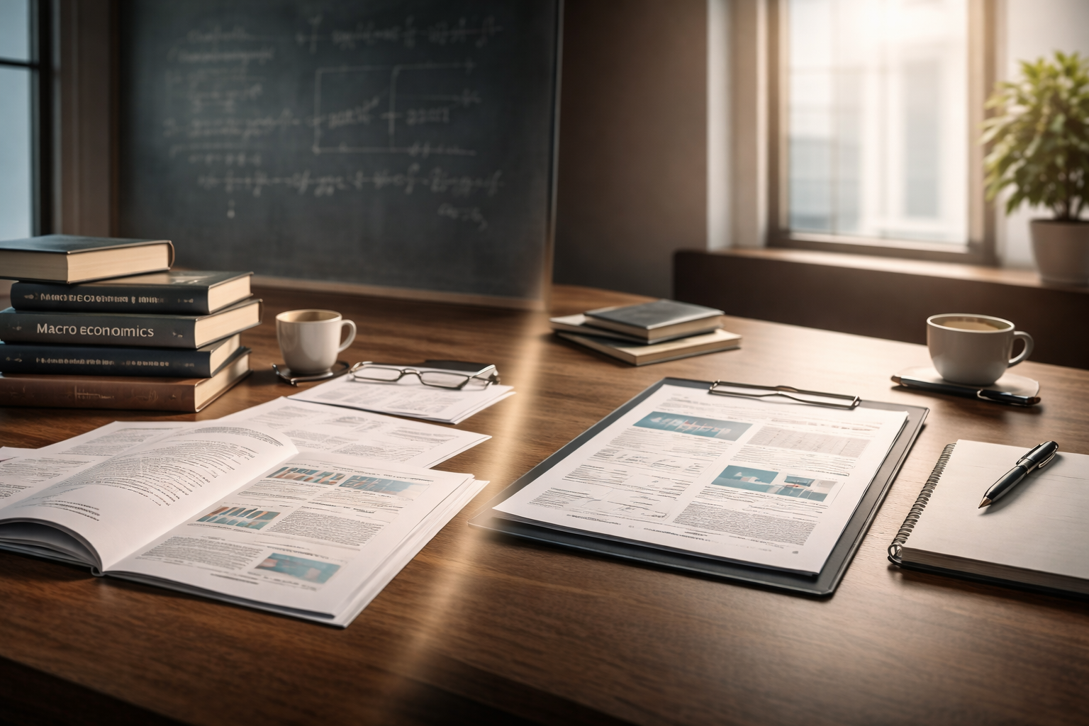 Transition from institutional macro education to applied forex trading execution showing theory evolving into structured decision-making