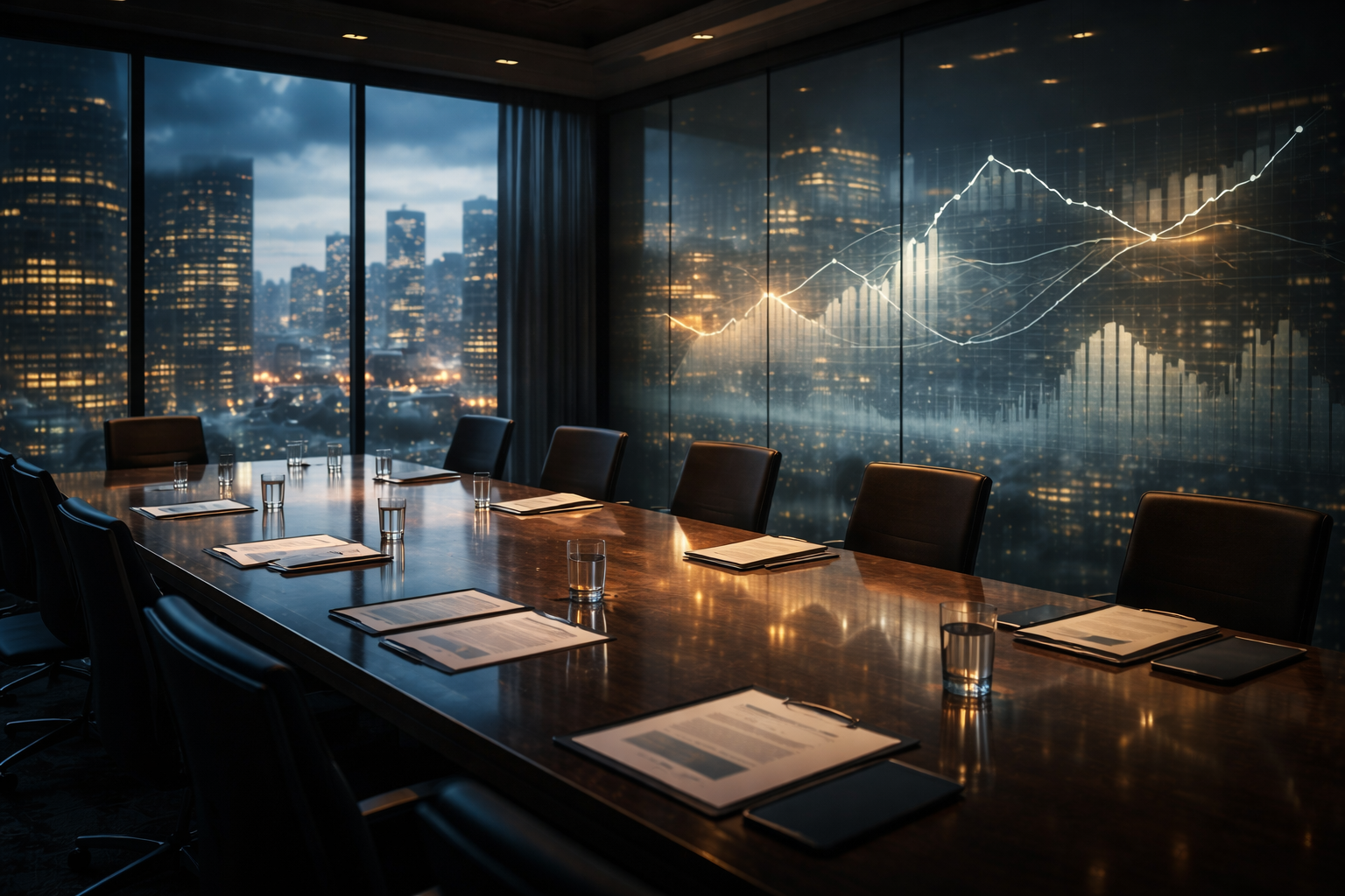 Central bank policy meeting room illustrating how monetary policy, interest rate expectations, and liquidity influence forex markets.