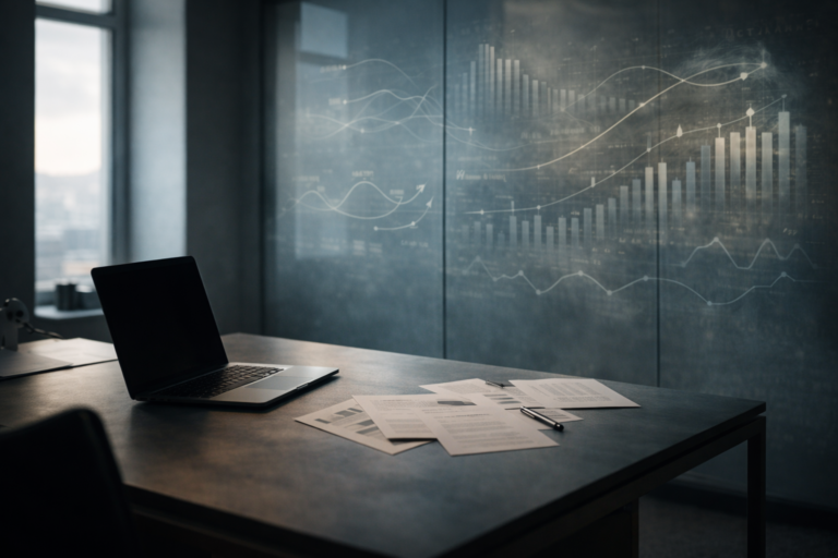 Professional forex trading workspace illustrating a fundamental analysis workflow based on macroeconomic data, policy expectations, and capital flows.