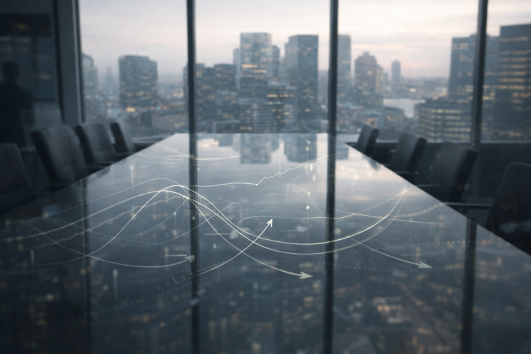 Institutional strategy room illustrating how yield differentials and cross-asset correlations influence forex capital flows.