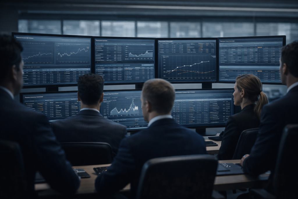 Institutional macro analysis setup showing CPI inflation data, unemployment statistics, retail sales indicators, and economic calendar events that move forex markets