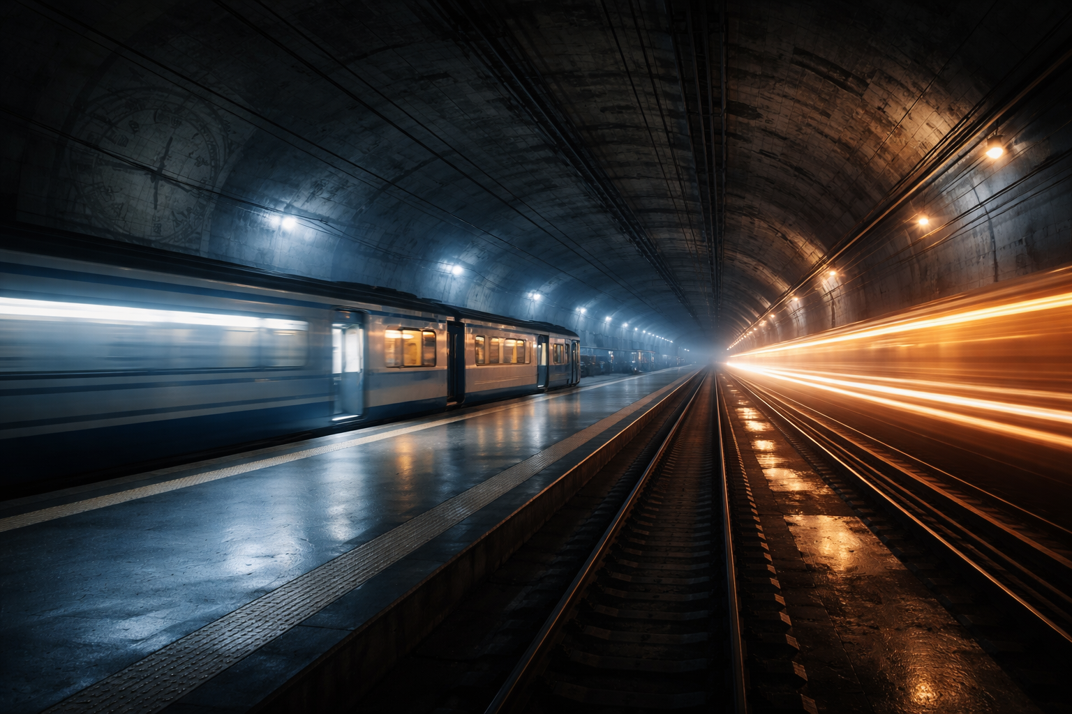 Long-exposure scene illustrating how monetary policy expectations move forex markets ahead of central bank action